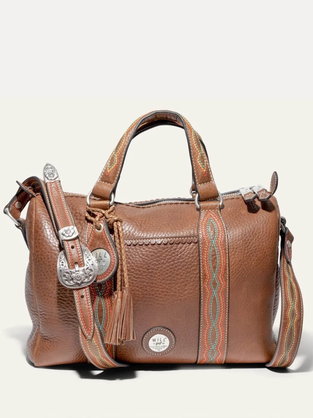 Will Leather Goods Amarillo Satchel Lasso Collection